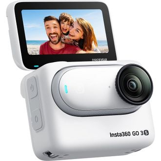 Екшн-камера Insta360 GO 3S 4K Standard Bundle 128GB White (CINSAATA_GO3S04) - фото 1 Екшн-камера Insta360 GO 3S 4K Standard Bundle 128GB White (CINSAATA_GO3S04) - фото 1