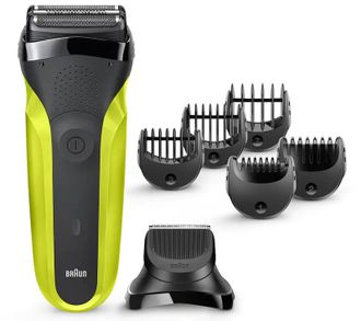 Электробритва Braun Series 3 300BT Black/Green Europe - фото 2