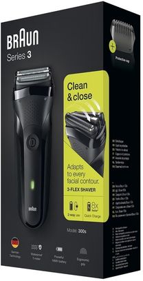 Електробритва Braun Series 3 300s Black Europe - фото 5