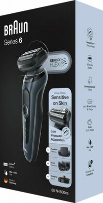 Электробритва Braun Series 6 SensoFlex Wet&Dry 60-N4500cs Europe - фото 5