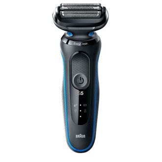 Электробритва Braun Series 5 51-B1000s черный/синий - фото 1