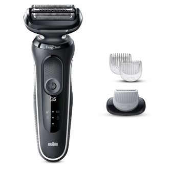Електробритва Braun Series 5 51-W1600s чорний/білий - фото 1 Електробритва Braun Series 5 51-W1600s чорний/білий - фото 1