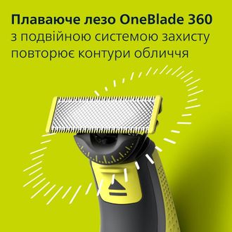 Електробритва Philips OneBlade 360 QP2724/31 Europe - фото 2 Електробритва Philips OneBlade 360 QP2724/31 Europe - фото 2