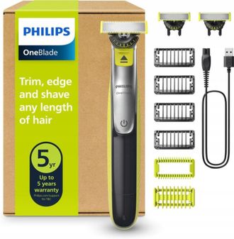 Електробритва Philips OneBlade 360 Face + Body QP2834/31 Europe - фото 2 Електробритва Philips OneBlade 360 Face + Body QP2834/31 Europe - фото 2