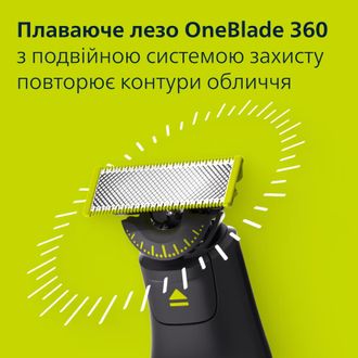 Електробритва Philips OneBlade Pro 360 QP6652/61 - фото 2