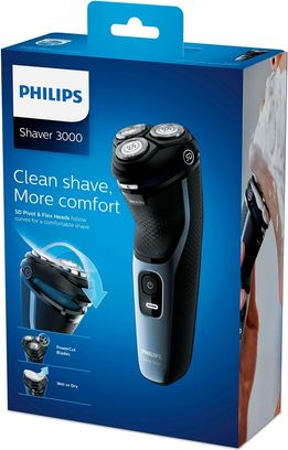Електробритва Philips Shaver series 3000 S3133/51 Europe - фото 4 Електробритва Philips Shaver series 3000 S3133/51 Europe - фото 4