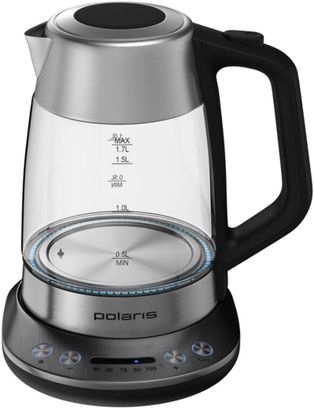 Электрочайник POLARIS PWK 17115CGLD WIFI IQ Home Матовый - фото 1 Электрочайник POLARIS PWK 17115CGLD WIFI IQ Home Матовый - фото 1