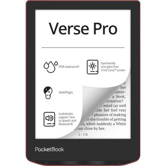 Електронна книга PocketBook 634 Verse Pro Passion Red (PB634-3-CIS) - фото 1