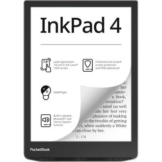 Електронна книга PocketBook 743G InkPad 4 Stardust Silver (PB743G-U-WW) - фото 1