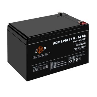 Аккумулятор для ИБП LogicPower LPM 12В 14Ач (4161) - фото 3