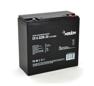Акумулятор для ДБЖ Merlion 6-DZM-20, 12V 20Ah (6-DZM-20) - фото 1 Акумулятор для ДБЖ Merlion 6-DZM-20, 12V 20Ah (6-DZM-20) - фото 1