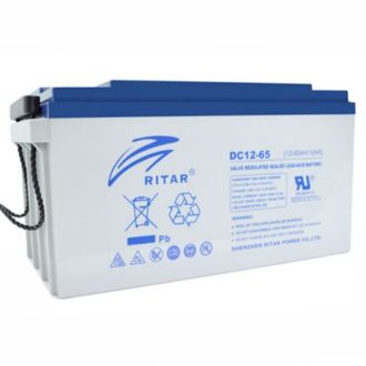 Акумулятор для ДБЖ Ritar AGM DC12-65 12V-65Ah (DC12-65) - фото 1