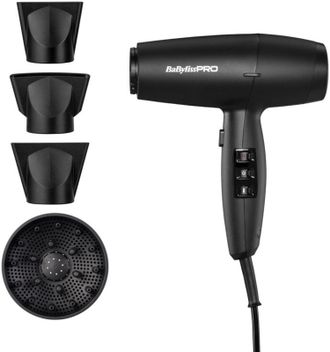 Фен Babyliss Pro Black (BAB7600E) - фото 3 Фен Babyliss Pro Black (BAB7600E) - фото 3