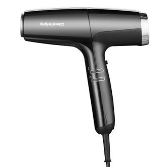 Фен Babyliss Pro Falco Black&Silver BAB8550BE - фото 1