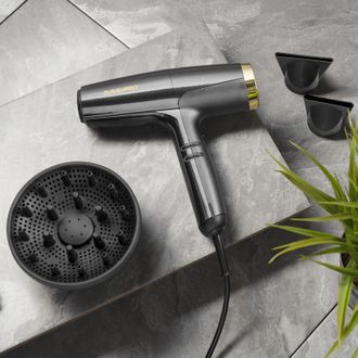 Фен Babyliss Pro Falco Grey&Gold BAB8550E - фото 11 Фен Babyliss Pro Falco Grey&Gold BAB8550E - фото 11