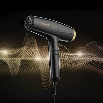 Фен Babyliss Pro Falco Grey&Gold BAB8550E - фото 2 Фен Babyliss Pro Falco Grey&Gold BAB8550E - фото 2
