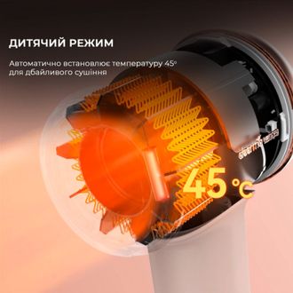 Фен Deerma DEM-CF50W Navy Blue - фото 12