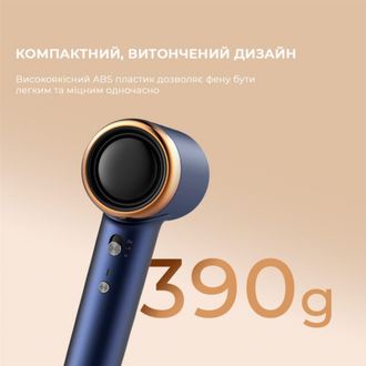 Фен Deerma DEM-CF50W Navy Blue - фото 4