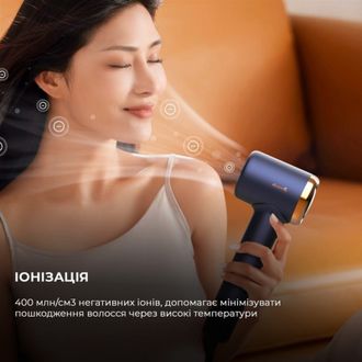 Фен Deerma DEM-CF50W Navy Blue - фото 6