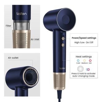 Фен Laifen Swift Premium (LF03-PBG-EU) - фото 10