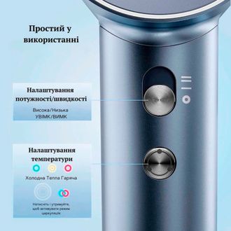 Фен Laifen Swift Special Blue (1HD50-G-EU-SI-004) - фото 9