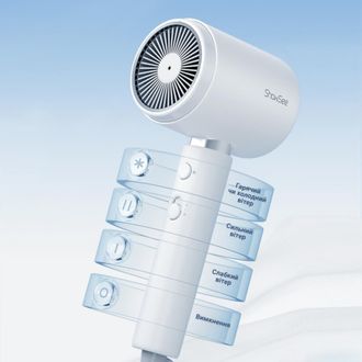 Фен Xiaomi ShowSee Hair Dryer A10-W - фото 3 Фен Xiaomi ShowSee Hair Dryer A10-W - фото 3