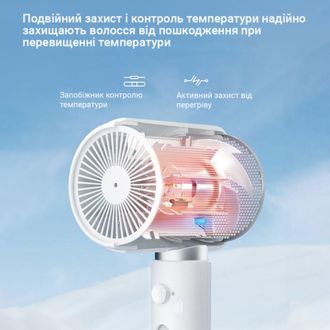 Фен Xiaomi ShowSee Hair Dryer A10-W - фото 4 Фен Xiaomi ShowSee Hair Dryer A10-W - фото 4
