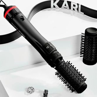 Фен-щетка Rowenta Karl Lagerfeld Activ Keratin&Shine CF952LF0 Europe - фото 4