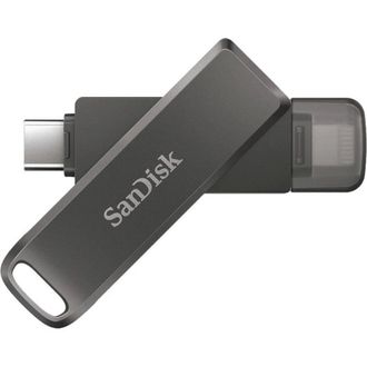 Накопичувач Flash SanDisk USB 3.1 iXpand Luxe 128Gb Type-C/Lightning Apple (SDIX70N-128G-GN6NE) - фото 1 Накопичувач Flash SanDisk USB 3.1 iXpand Luxe 128Gb Type-C/Lightning Apple (SDIX70N-128G-GN6NE) - фото 1