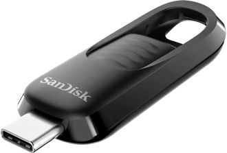 Флешка Flash SanDisk USB 3.2 Gen1 Ultra Slider Type-C 1Tb (400 Mb/s) (SDCZ480-1T00-G46) - фото 1 Флешка Flash SanDisk USB 3.2 Gen1 Ultra Slider Type-C 1Tb (400 Mb/s) (SDCZ480-1T00-G46) - фото 1