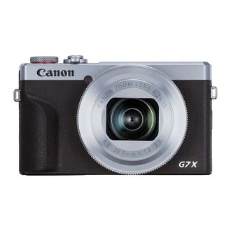Компактний фотоапарат Canon PowerShot G7 X Mark III Silver Battery Kit (3638C014AA) - фото 1