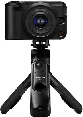 Бездзеркальний фотоапарат Canon EOS R50 V kit RF-S 14-30mm Black+ штатив Canon HG-100TBR - фото 1