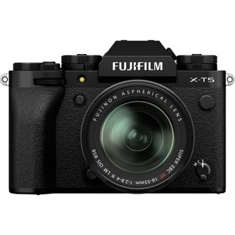 Цифрова фотокамера Fujifilm X-T5 + XF 18-55mm F2.8-4 Kit Black (16783020) - фото 1 Цифрова фотокамера Fujifilm X-T5 + XF 18-55mm F2.8-4 Kit Black (16783020) - фото 1