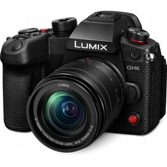 Цифровий фотоапарат Panasonic DC-GH6 Kit 12-60 mm f3.5-5.6 (DC-GH6MEE) - фото 1 Цифровий фотоапарат Panasonic DC-GH6 Kit 12-60 mm f3.5-5.6 (DC-GH6MEE) - фото 1
