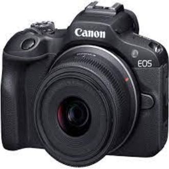 Цифровая фотокамера Canon EOS R100 + 18-45 IS STM (6052C034) - фото 1