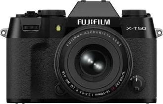 Бездзеркальний фотоапарат Fujifilm X-T50 kit 16-50mm f/2.8-4.8R LM WR Black (16828478) - фото 1