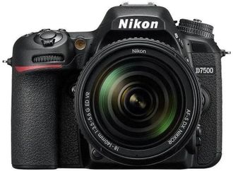 Зеркальный фотоаппарат Nikon D7500 kit (18-140mm) VR (VBA510K002) - фото 1 Зеркальный фотоаппарат Nikon D7500 kit (18-140mm) VR (VBA510K002) - фото 1