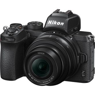 Бездзеркальний фотоапарат Nikon Z50 II kit 16–50mm VR + 50–250mm VR Kit (VOA150K002) - фото 2 Бездзеркальний фотоапарат Nikon Z50 II kit 16–50mm VR + 50–250mm VR Kit (VOA150K002) - фото 2
