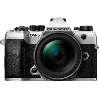 Бездзеркальний фотоапарат Olympus OM System OM-5 Mark II kit 12-45 Silver - фото 1 Бездзеркальний фотоапарат Olympus OM System OM-5 Mark II kit 12-45 Silver - фото 1