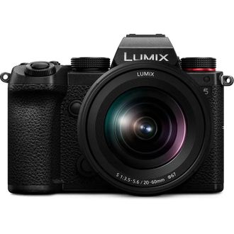Бездзеркальний фотоапарат Panasonic Lumix DC-S5 kit (20-60mm) - English language (DC-S5KEE-K) - фото 1