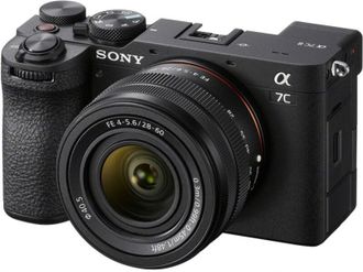 Бездзеркальний фотоапарат Sony Alpha A7C II kit (28-60mm) Black (ILCE7CM2LB) - фото 1 Бездзеркальний фотоапарат Sony Alpha A7C II kit (28-60mm) Black (ILCE7CM2LB) - фото 1