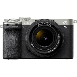 Беззеркальный фотоаппарат Sony Alpha A7C II kit (28-60mm) Silver (ILCE7CM2LS) - фото 1