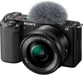 Бездзеркальний фотоапарат Sony ZV-E10 kit (16-50mm) Black (ILCZVE10LB.CEC) - фото 2 Бездзеркальний фотоапарат Sony ZV-E10 kit (16-50mm) Black (ILCZVE10LB.CEC) - фото 2