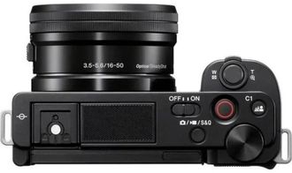 Бездзеркальний фотоапарат Sony ZV-E10 kit (16-50mm) Black (ILCZVE10LB.CEC) - фото 4 Бездзеркальний фотоапарат Sony ZV-E10 kit (16-50mm) Black (ILCZVE10LB.CEC) - фото 4