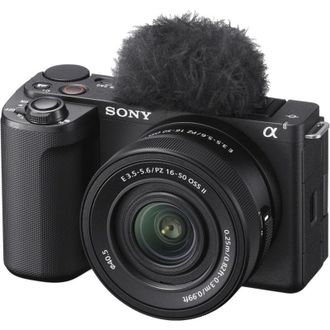 Бездзеркальний фотоапарат Sony ZV-E10 II (16-50mm + 55-210mm) Black - фото 1 Бездзеркальний фотоапарат Sony ZV-E10 II (16-50mm + 55-210mm) Black - фото 1