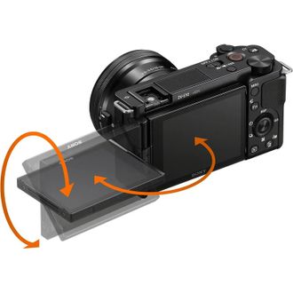 Компактний фотоапарат Sony ZV-E10 + SELP 16-50 (ZV-E10L) - фото 7 Компактний фотоапарат Sony ZV-E10 + SELP 16-50 (ZV-E10L) - фото 7