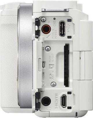 Бездзеркальний фотоапарат Sony ZV-E10 II kit (16-50mm + 55-210mm) White - фото 10