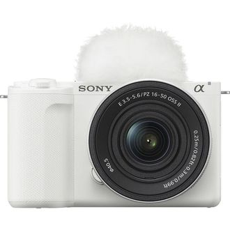 Бездзеркальний фотоапарат Sony ZV-E10 II kit (16-50mm + 55-210mm) White - фото 2