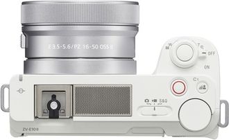 Бездзеркальний фотоапарат Sony ZV-E10 II kit (16-50mm + 55-210mm) White - фото 6