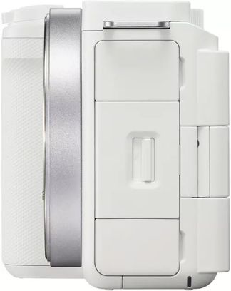 Бездзеркальний фотоапарат Sony ZV-E10 II kit (16-50mm + 55-210mm) White - фото 9